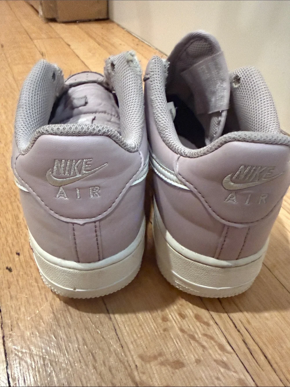 Nike Kids' Air Force 1 Lavender Low-Top Sneakers Platinum Violet